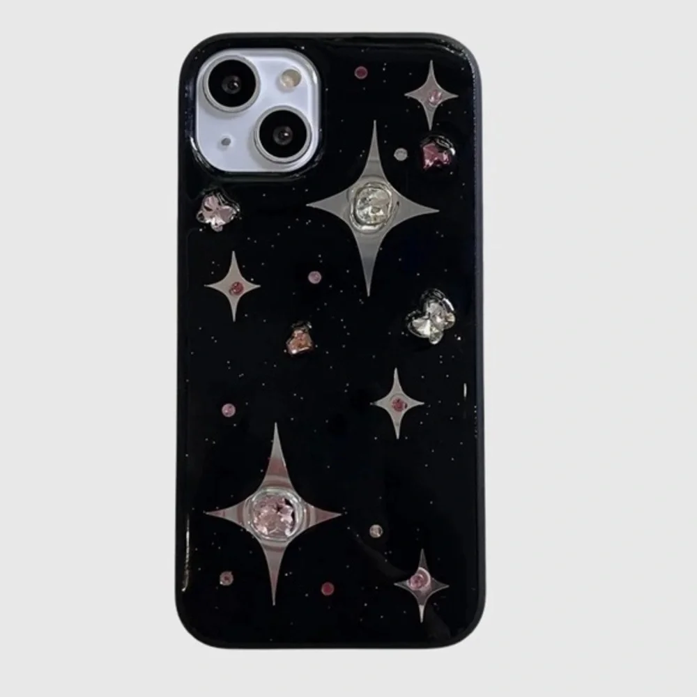 New 3D Rhinestone iPhone 15 case